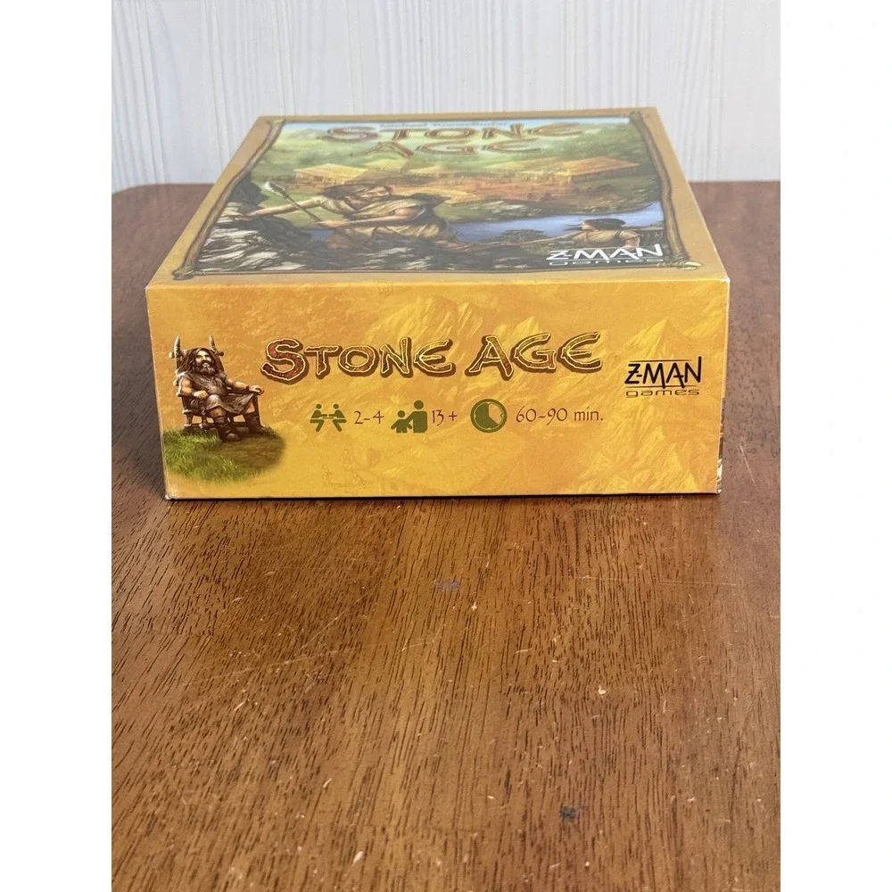 Stone Age Board Game Complete 2-4 Players Strategy Game